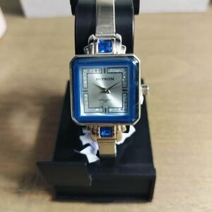 Woman's Silver and Sapphire watch